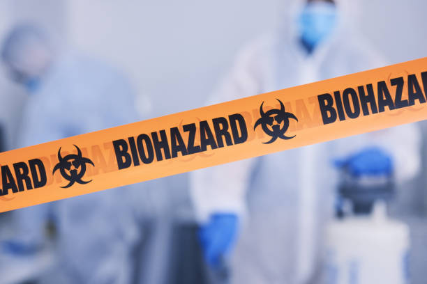 Professional Blood Cleanup technician working in Standish, MI